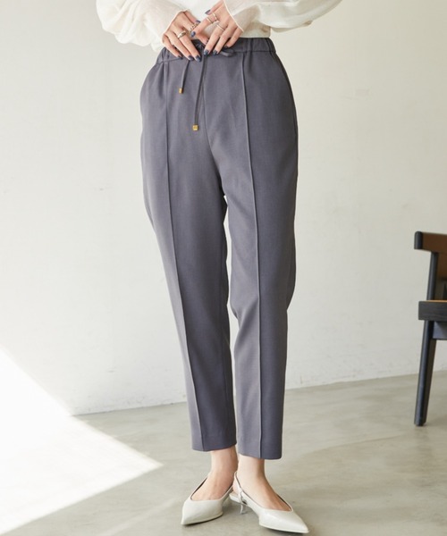 【セール】ドロスト付きテーパードパンツ（その他パンツ）｜Aunt Marie's（アントマリーズ）