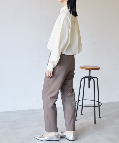 【セール】ドロスト付きテーパードパンツ（その他パンツ）｜Aunt Marie's（アントマリーズ）