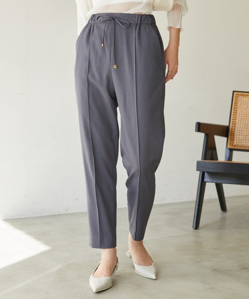 【セール】ドロスト付きテーパードパンツ（その他パンツ）｜Aunt Marie's（アントマリーズ）