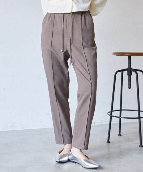 【セール】ドロスト付きテーパードパンツ（その他パンツ）｜Aunt Marie's（アントマリーズ）