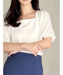 RESEXXY | 袖シアーカットトップス(Tシャツ/カットソー)