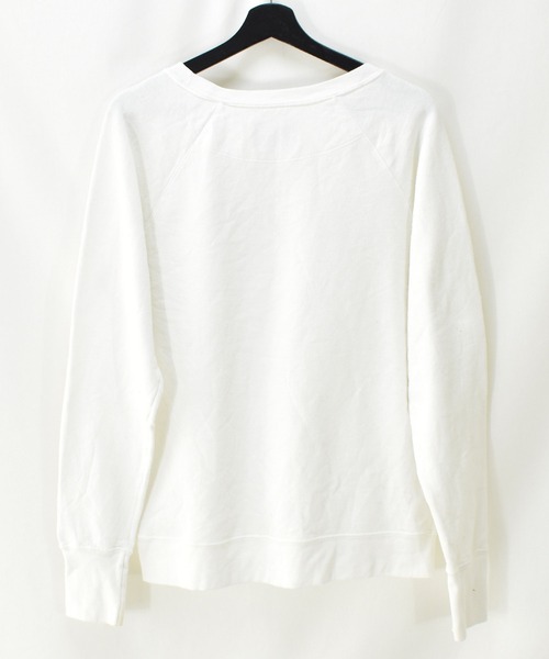 Champion(チャンピオン)の「【ヴィンテージ古着】Y2K Champion/チャンピオン ロゴプリント ラグランスウェット(スウェット・メンズ・ホワイト・LARGE)」の7枚目の写真