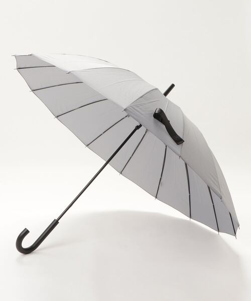 Wpc.（ダブリュピーシー）の「Wpc./ダブリュピーシー 長傘 UNISEX 16K アンブレラ UX02-078-001（長傘・メンズ・ベージュ/グレー/カーキ/ブラック/ブラック×グレー/チャコール・60cm）」の12枚目の写真