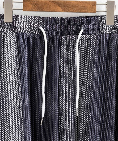 Ressaca（レサーカ）の「グラデーションストライプ ワイドシルエット プリーツイージーパンツ（その他パンツ・メンズ・ブラウン/ブラック・M/L/XL）」の16枚目の写真