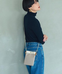 【VERY11月号掲載】【Breath TOPKAPI/ブレス トプカピ】 RIPPLE リプル スリム サコッシュ スマホショルダー