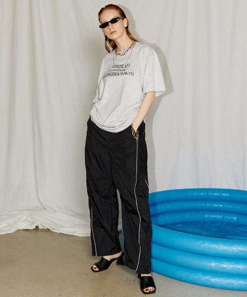 スパイラルロゴキラキラTシャツ【MAISON SPECIAL/メゾン