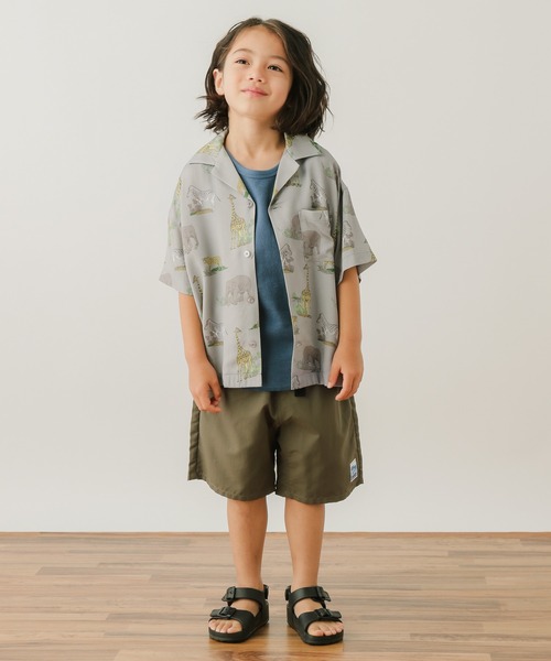 BAYFLOW（ベイフロー）の「ワッフルタンクトップ(KIDS)（タンクトップ・キッズ・ブルー/オフホワイト・130cm/120cm/140cm/110cm）」の5枚目の写真