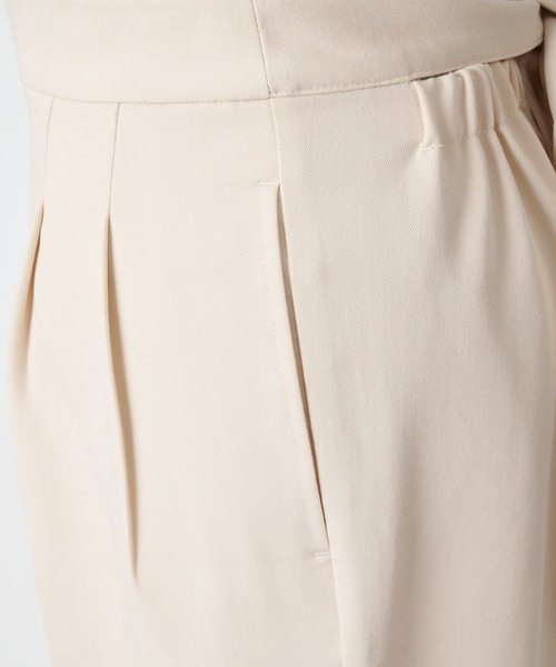 one after another NICE CLAUP（ワンアフターアナザーナイスクラップ）の「【新色追加】バックリボンカラースラックス（スラックス・レディース・アイボリー/ダークグレー/ラベンダー/ライトグレー・SMALL/MEDIUM）」の12枚目の写真