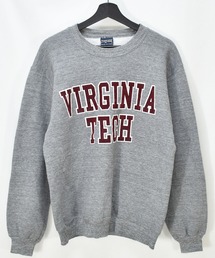 【ヴィンテージ古着】90's JANSPORT/ジャンスポーツ VIRGINIA TECH クルーネックスウェット USA製