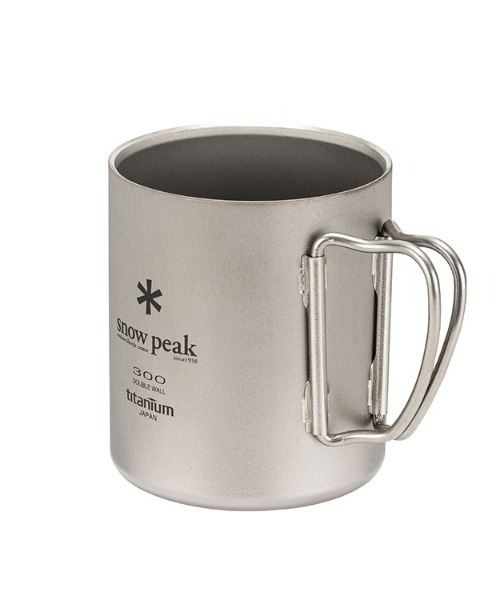チタンダブルマグ 300 マグカップ コップ クッキング 食器（アウトドアグッズ）｜Snow Peak（スノーピーク）