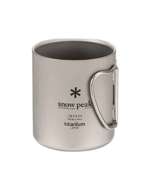 チタンダブルマグ 300 マグカップ コップ クッキング 食器（アウトドアグッズ）｜Snow Peak（スノーピーク）