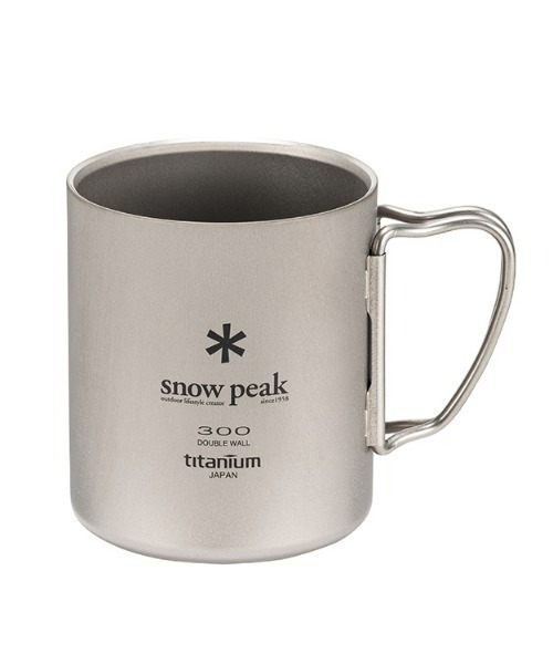 チタンダブルマグ 300 マグカップ コップ クッキング 食器（アウトドアグッズ）｜Snow Peak（スノーピーク）