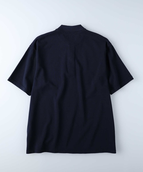 BACK NUMBER（バックナンバー）の「【BACK NUMBER】ウォッシュドカノコポロシャツ（ポロシャツ・メンズ・ネイビー/ダークグレー/ホワイト・XL/L/M）」の7枚目の写真