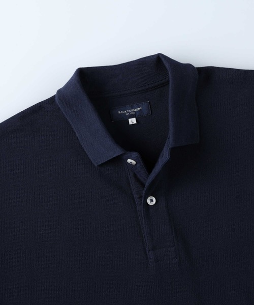 BACK NUMBER（バックナンバー）の「【BACK NUMBER】ウォッシュドカノコポロシャツ（ポロシャツ・メンズ・ネイビー/ダークグレー/ホワイト・XL/L/M）」の6枚目の写真