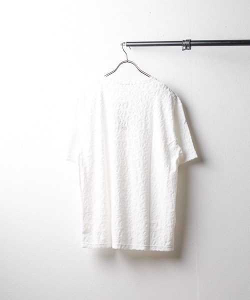 Bling Leads（ブリングリーズ）の「『Bling leads』レオパード柄クルーネックTシャツ（Tシャツ/カットソー・レディース・ブラック/ホワイト/ブルー・LARGE/MEDIUM）」の6枚目の写真