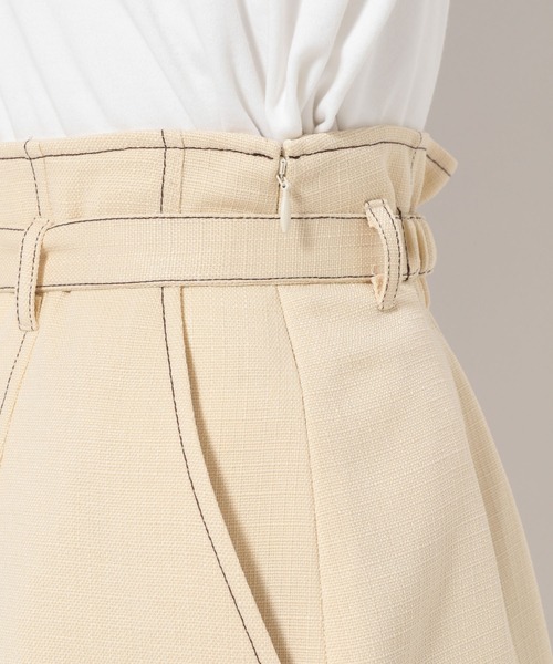 mysty woman（ミスティウーマン）の「バックルベルトショートパンツ 972153（その他パンツ・レディース・ホワイト系その他/グリーン/ブラウン・FREE）」の9枚目の写真