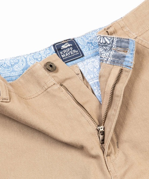 KRIFF MAYER（クリフメイヤー）の「KRIFF MAYER クリフメイヤー ストレッチスリムカーゴパンツ（カーゴパンツ・メンズ・ブラック/カーキ/ダークネイビー/サンドベージュ・S/M/L/XL）」の13枚目の写真