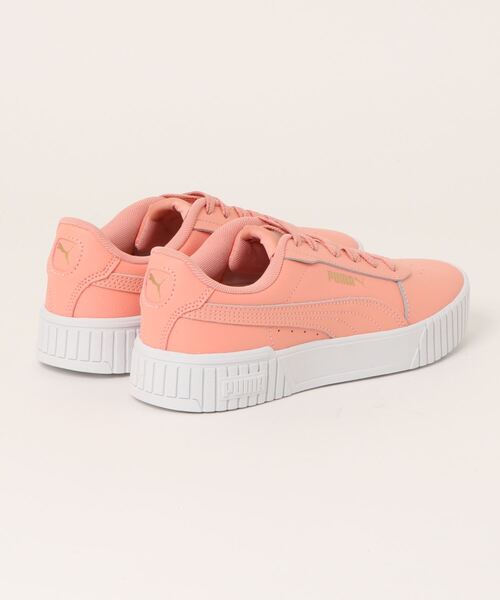 PUMA(プーマ)の「《PUMA》プーマ キャリーナ 2.0(スニーカー・レディース・ピンク/サンドベージュ・23.0cm/24.5cm/24.0cm/26.0cm/25.0cm/23.5cm/22.5cm/25.5cm)」の3枚目の写真