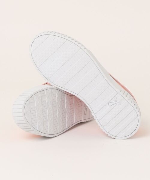 PUMA(プーマ)の「《PUMA》プーマ キャリーナ 2.0(スニーカー・レディース・ピンク/サンドベージュ・23.0cm/24.5cm/24.0cm/26.0cm/25.0cm/23.5cm/22.5cm/25.5cm)」の4枚目の写真