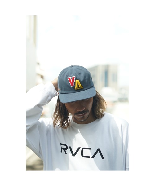 セール】【直営店限定】RVCA メンズ LETTERMAN SNAPBACK キャップ