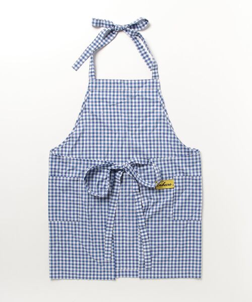 ∴【 tradition acoustic. / トラディション アコースティック】 日本製 ホルターネック ギンガムチェック エプロン TDI（エプロン）｜TRADITION ACOUSTIC.（トラディションアコースティック）