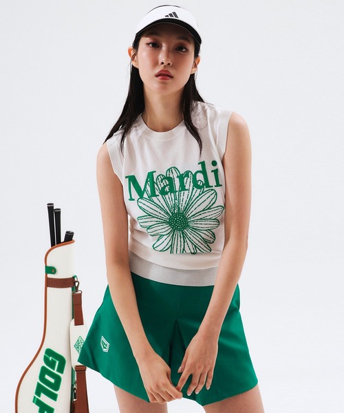 IINNO（イーノ）の「MARDI MERCREDI ACTIF MARDI FLOWER SLEEVELESS