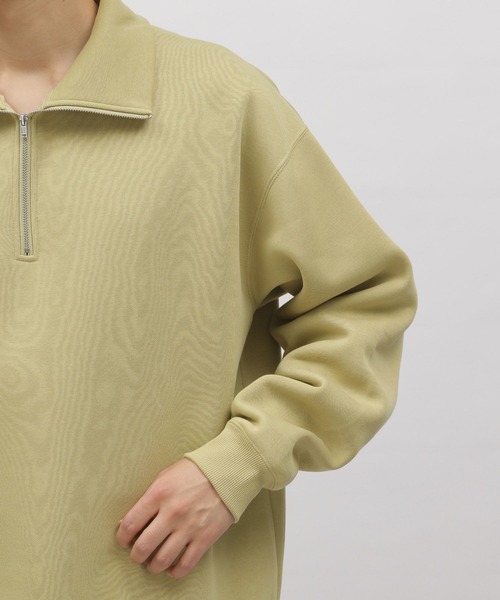 LAKOLE(ラコレ)の「裏起毛ハーフZIPプルオーバー / 969953(スウェット・メンズ・イエロー/ブラック/グリーン・MEDIUM/X-LARGE/LARGE)」の14枚目の写真