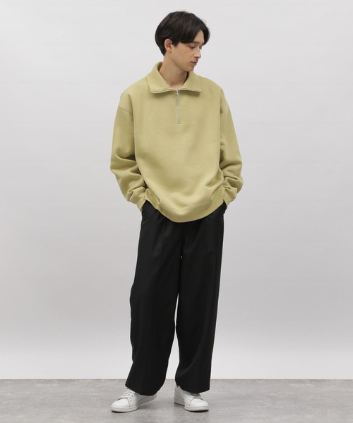 LAKOLE(ラコレ)の「裏起毛ハーフZIPプルオーバー / 969953(スウェット・メンズ・イエロー/ブラック/グリーン・MEDIUM/X-LARGE/LARGE)」の8枚目の写真