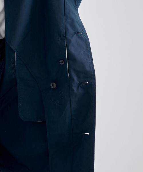nanamica(ナナミカ)の「【nanamica / ナナミカ】Hooded Jacket/フーデットジャケット(マウンテンパーカー・メンズ・カーキ/ネイビー・MEDIUM/LARGE/X-LARGE)」の6枚目の写真