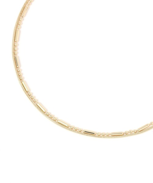 GLOBAL WORK Smile Seed Store（グローバルワーク スマイルシードストア）の「2WAYチェーンネックレス/188572（ネックレス・レディース・ホワイト系その他3/ホワイト/ホワイト系その他2・FREE）」の11枚目の写真