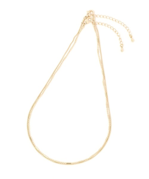 GLOBAL WORK Smile Seed Store（グローバルワーク スマイルシードストア）の「2WAYチェーンネックレス/188572（ネックレス・レディース・ホワイト系その他3/ホワイト/ホワイト系その他2・FREE）」の12枚目の写真