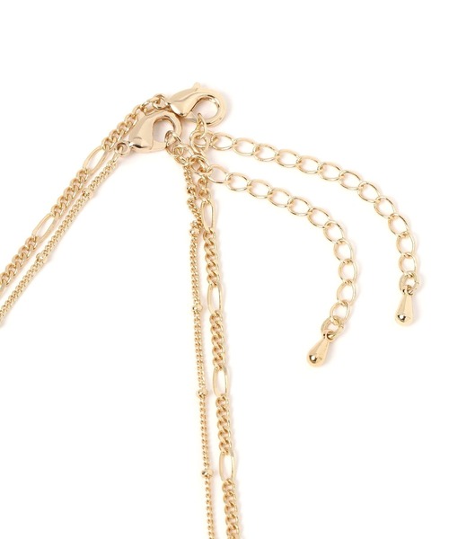 GLOBAL WORK Smile Seed Store（グローバルワーク スマイルシードストア）の「2WAYチェーンネックレス/188572（ネックレス・レディース・ホワイト系その他3/ホワイト/ホワイト系その他2・FREE）」の13枚目の写真