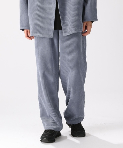 NUMERALS（ヌメラルズ）の「[NUMERALS]コーデュロイイージーパンツ（その他パンツ・メンズ・サックスブルー/カーキ・LARGE/MEDIUM）」の21枚目の写真