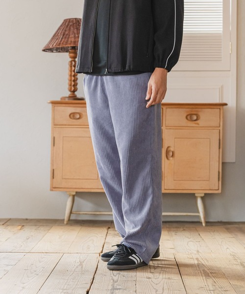 NUMERALS（ヌメラルズ）の「[NUMERALS]コーデュロイイージーパンツ（その他パンツ・メンズ・サックスブルー/カーキ・LARGE/MEDIUM）」の18枚目の写真