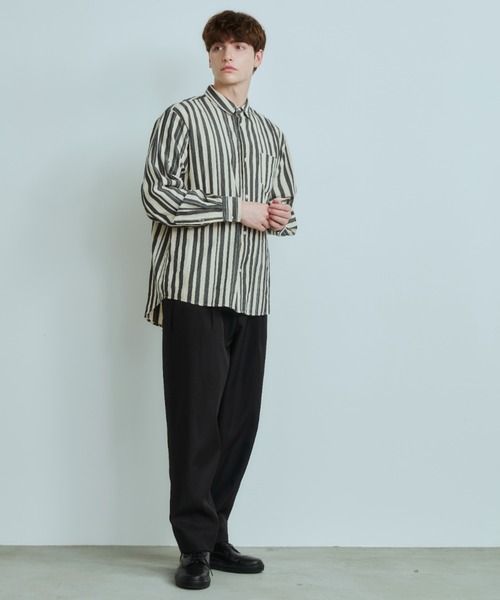 OPULENCE（オーピュレンス）の「Flower Loop テーパードカルゼパンツ（その他パンツ・メンズ・カーキ/ブラック・FREE）」の13枚目の写真