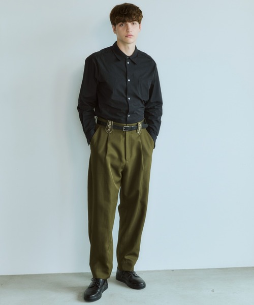 OPULENCE（オーピュレンス）の「Flower Loop テーパードカルゼパンツ（その他パンツ・メンズ・カーキ/ブラック・FREE）」の17枚目の写真