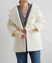 Pal collection | ウールライク袖リブコクーンコート(その他アウター)