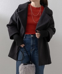 Pal collection | ウールライク袖リブコクーンコート(その他アウター)