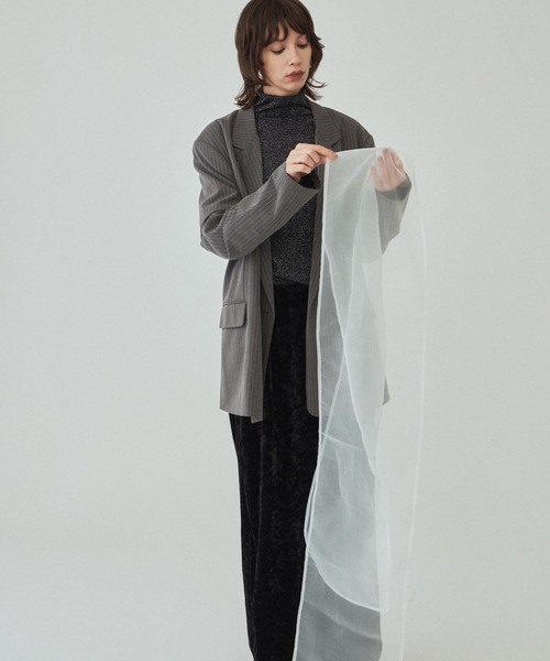 yae（ヤエ）の「Bowtie ribbon／ボウタイリボン（チョーカー・レディース・ホワイト/ライトブルー/ブラック/フューシャピンク/レッド・FREE）」の13枚目の写真