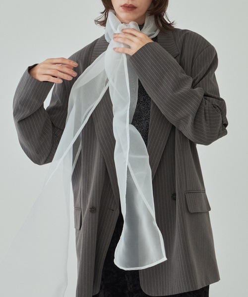 yae（ヤエ）の「Bowtie ribbon／ボウタイリボン（チョーカー・レディース・ホワイト/ライトブルー/ブラック/フューシャピンク/レッド・FREE）」の12枚目の写真