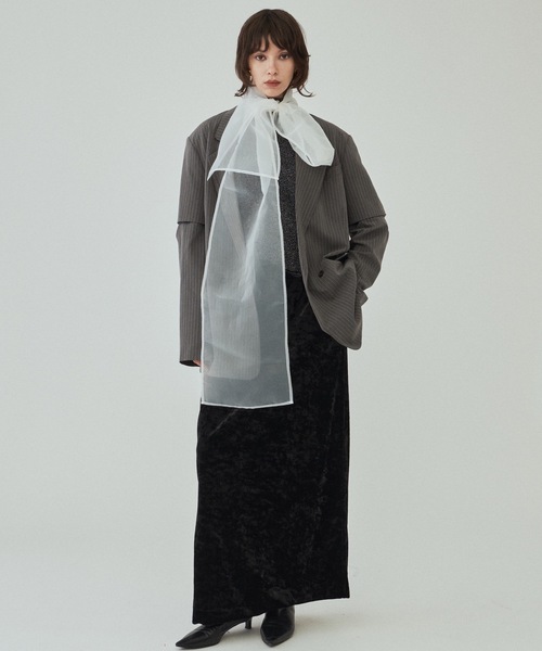 yae（ヤエ）の「Bowtie ribbon／ボウタイリボン（チョーカー・レディース・ホワイト/ライトブルー/ブラック/フューシャピンク/レッド・FREE）」の14枚目の写真