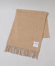 ◆【チエック＆無地/5色展開】ファインウールマフラー/手洗い可