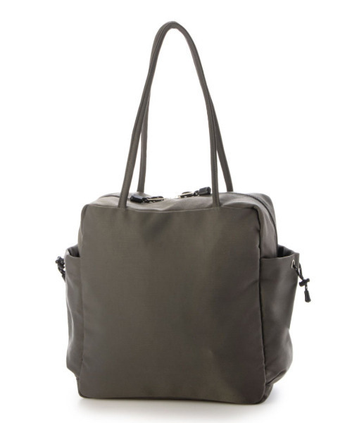 cache cache(カシュ カシュ)の「カシュカシュ cachecache / ナイロンボストントートバッグ(トートバッグ・レディース・グレー/ベージュ系その他/カーキ/ブラック・FREE)」の10枚目の写真
