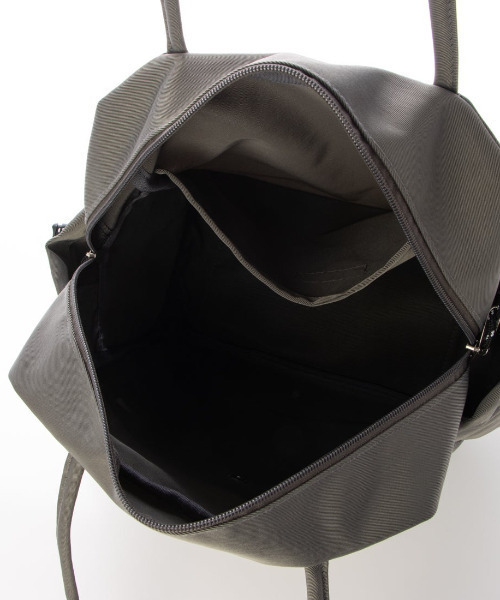 cache cache(カシュ カシュ)の「カシュカシュ cachecache / ナイロンボストントートバッグ(トートバッグ・レディース・グレー/ベージュ系その他/カーキ/ブラック・FREE)」の12枚目の写真