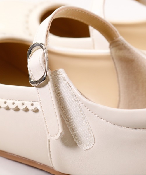 Catherine Cottage（キャサリンコテージ）の「ストラップフォーマルシューズ（ドレスシューズ・キッズ・ピンク/アイボリー・22/21/18/20/17/16/19/23）」の9枚目の写真