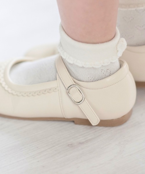 Catherine Cottage（キャサリンコテージ）の「ストラップフォーマルシューズ（ドレスシューズ・キッズ・ピンク/アイボリー・22/21/18/20/17/16/19/23）」の8枚目の写真