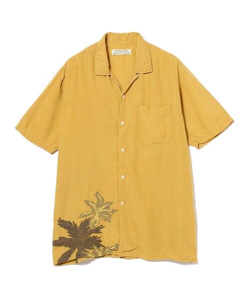 REMI RELIEF × BEAMS PLUS / 別注 Cut Jacquard Aloha Shirt