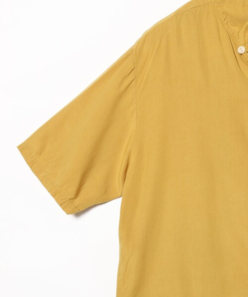 REMI RELIEF（レミレリーフ）の「REMI RELIEF × BEAMS PLUS / 別注 Cut Jacquard Aloha Shirt Solid（シャツ/ブラウス・メンズ・イエロー・SMALL/X-LARGE/LARGE/MEDIUM）」の7枚目の写真