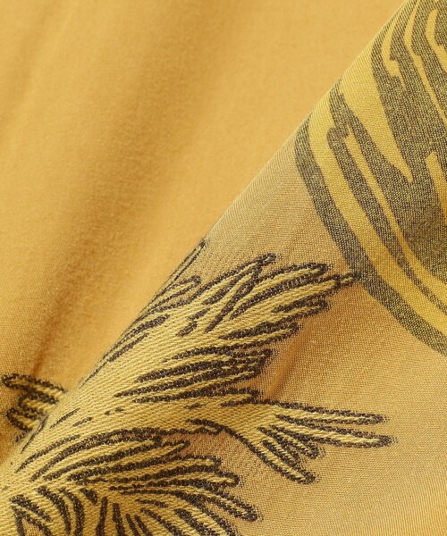REMI RELIEF（レミレリーフ）の「REMI RELIEF × BEAMS PLUS / 別注 Cut Jacquard Aloha Shirt Solid（シャツ/ブラウス・メンズ・イエロー・SMALL/X-LARGE/LARGE/MEDIUM）」の10枚目の写真