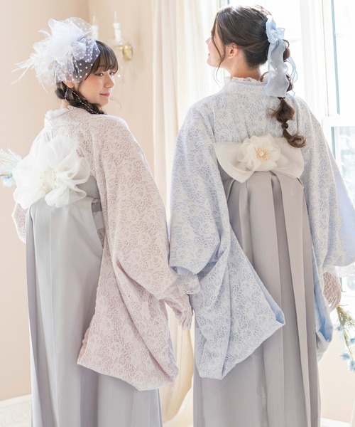 Catherine Cottage(キャサリンコテージ)の「ふわふわ帯飾り(和装小物・キッズ・ホワイト系4/ホワイト系3/ホワイト系1/ホワイト系2・FREE)」の20枚目の写真